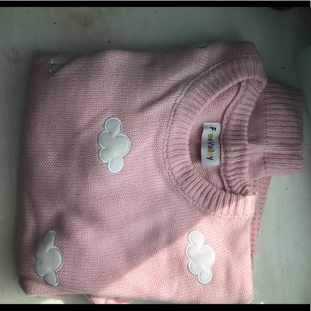 Cute Pink Vintage Sweater